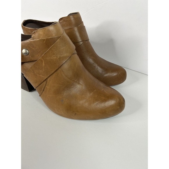 Kork Ease Courtney Leather Harness Mule Boot Brown - Picture 4 of 9